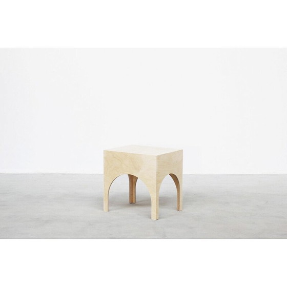 Image 1 of Paire de tables de nuit en laiton vintage par Yuzo Bachmann pour Atelier Bachmann, Allemagne