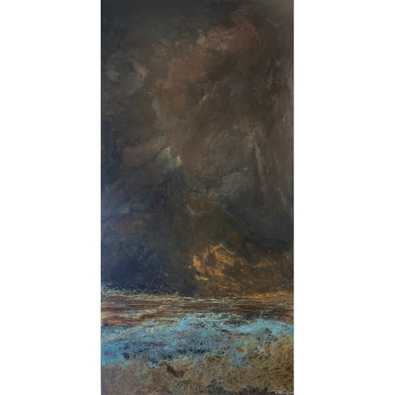 Image 1 of Tableau vintage "Infini I" de Frédérique Domergue