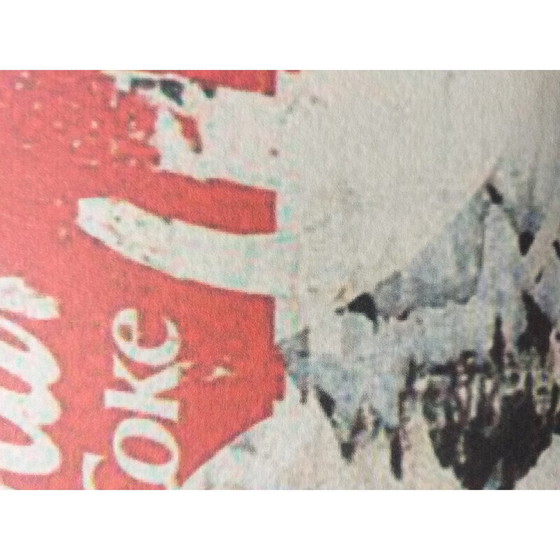 Image 1 of Lithographie vintage "Coca Cola" de Domenico Mimmo Rotella, 2010