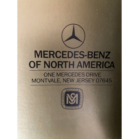 Image 1 of Calendrier vintage Andy Warhol Cars pour Mercedes Benz