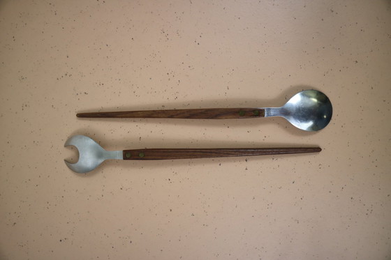 Image 1 of Couverts à salade danois - Mcm