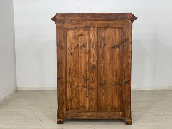 Image 1 of Louis philippe secrétaire armoire bureau commode vintage