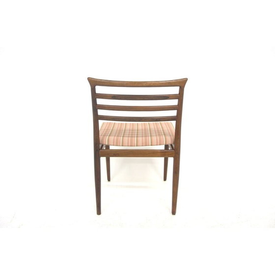 Image 1 of Chaise scandinave vintage en bois de rose par Erling Torvids pour Sorø Stolefabrik, Danemark 1960