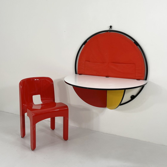 Image 1 of Table murale pliante Rudy par Giorgio Manzali pour Bonaldo Italie, 1980S