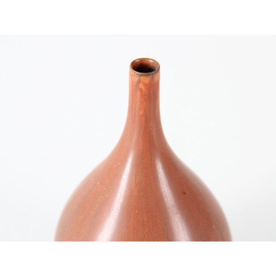 Image 1 of Vase scandinave vintage en céramique de Carl Harry Stålhane pour Rörstrand, 1930