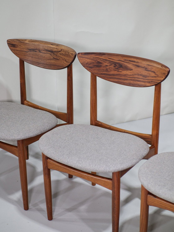 Image 1 of 6X Kurt Østervig Chaises de salle à manger en bois de rose danois