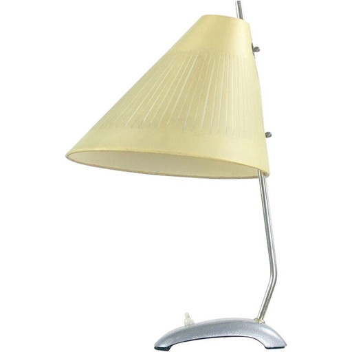 Lampe vintage en laiton, Tchécoslovaquie 1950