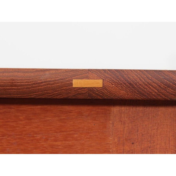 Image 1 of Table d'appoint vintage scandinave en teck massif par Yngvar Sandström, Suède 1960