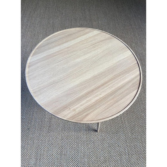 Image 1 of Table d'appoint vintage en bois de chêne par Space Copenhagen pour Mater, 2020