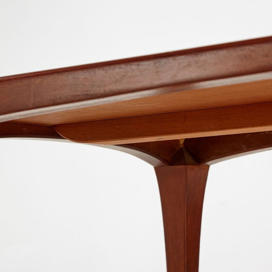 Image 1 of Table basse vintage en teck massif modèle 165 par Erling Torvits, Danemark