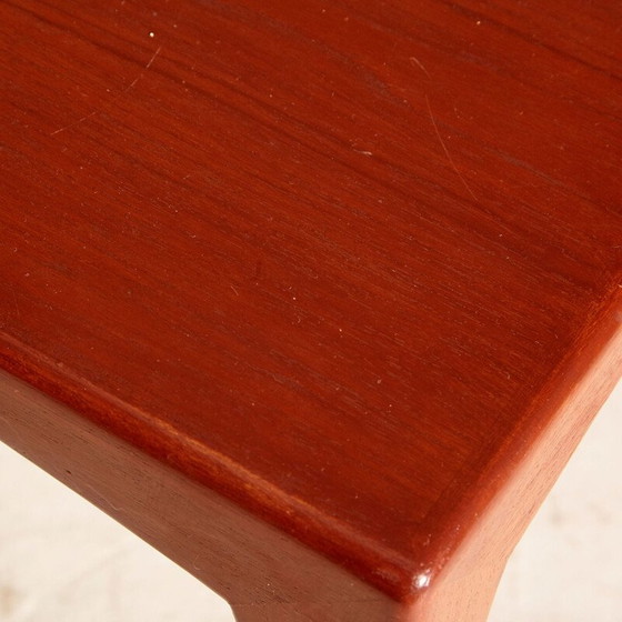 Image 1 of Table basse vintage en teck massif modèle 165 par Erling Torvits, Danemark