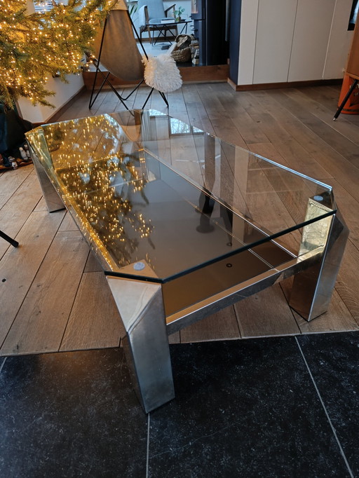 Table basse Belgo Chrome