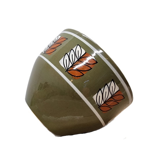 Image 1 of Allemagne de l'Ouest Bol marqué Ceramano Hot-Pot, 50s/60s