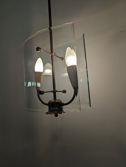 Lampe design du milieu du siècle par Pietro Chiesa pour Fontana Arte