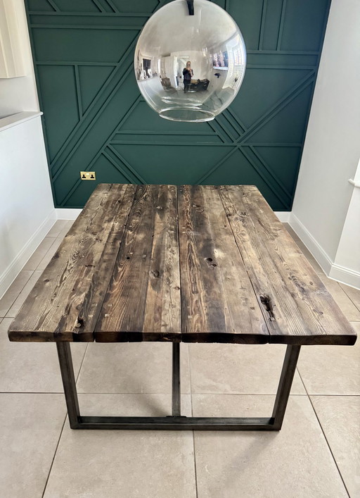 Table de salle à manger par Timothy Oulton - Bois et métal