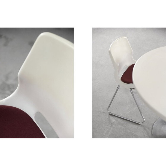 Image 1 of Ensemble de 5 chaises scandinaves vintage par Svante Schöblom pour Overman, 1970