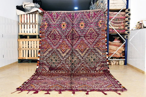 Image 1 of Tapis marocain vintage Marmoucha 315 x 205 cm