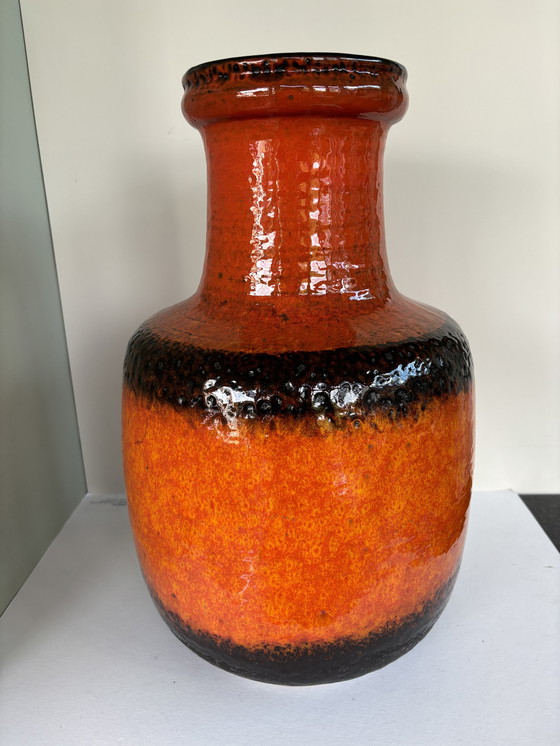 Image 1 of Grand vase de l'Allemagne de l'Ouest Lava (40 cm)