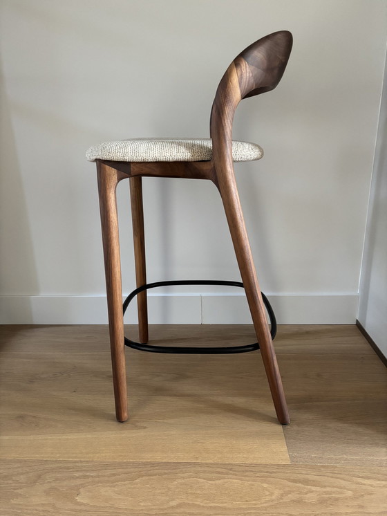 Image 1 of 2X Artisan Bar Chair Neva Walnut/Savanna 202