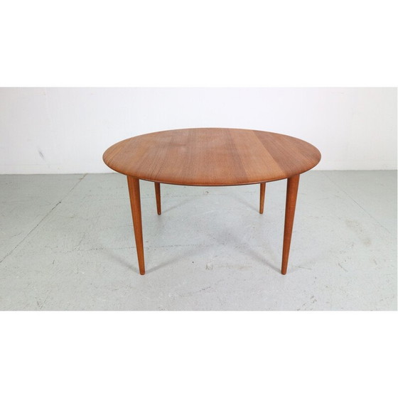 Image 1 of Table basse vintage en teck par Peter Hvidt et Orla Mølgaard Nielsen pour France et Søn, Danemark 1950