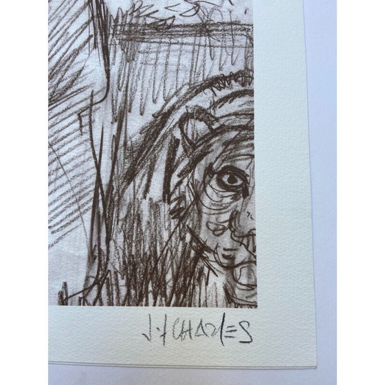 Image 1 of Lithographie vintage india dreams 3 par Jean-Francois Charles