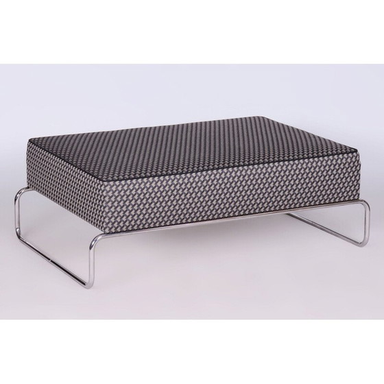 Image 1 of Ottoman vintage Bauhaus, tchèque, années 1930