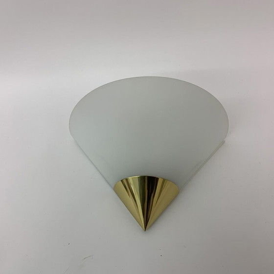 Image 1 of Lampe murale glashutte vintage Limburg, 1970