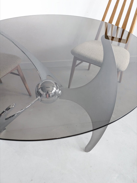 Image 1 of Cama Adjustable Dining Table By Luciano Campanini