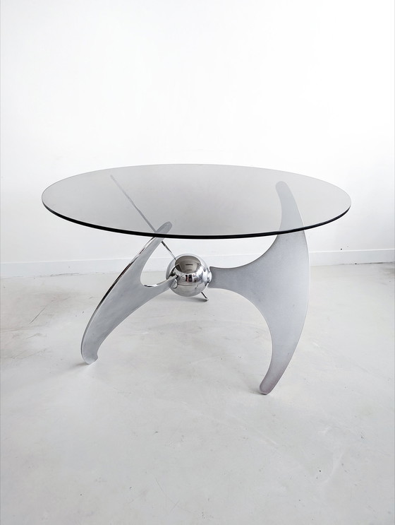 Image 1 of Cama Adjustable Dining Table By Luciano Campanini