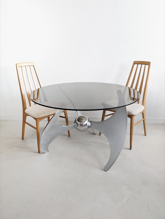 Image 1 of Cama Adjustable Dining Table By Luciano Campanini