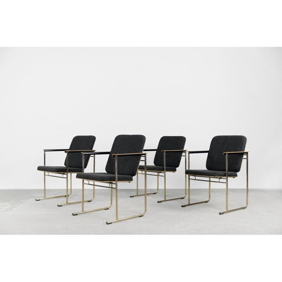 Image 1 of Ensemble de 4 fauteuils Bauhaus Skaala vintage par Yrjö Kukkapuro pour Avarte, 1980
