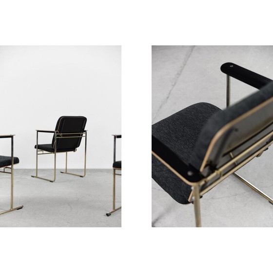 Image 1 of Ensemble de 4 fauteuils Bauhaus Skaala vintage par Yrjö Kukkapuro pour Avarte, 1980