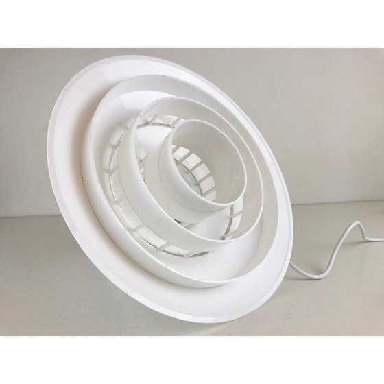 Image 1 of Lampe suspendue vintage en plastique brillant par Svend Middelboe pour Nordisk Solar, 1970