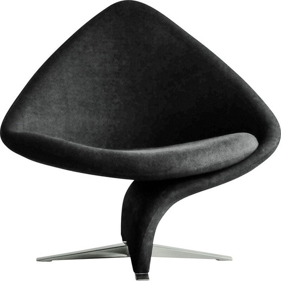 Image 1 of Fauteuil vintage noir