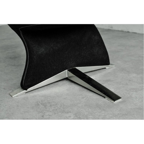 Image 1 of Fauteuil vintage noir