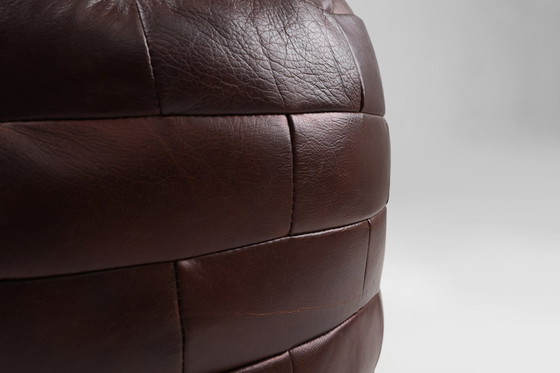 Image 1 of Ottoman, Bean Bag ou Pouf en cuir patchwork, 1960S