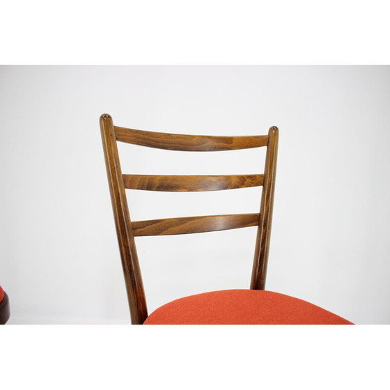 Image 1 of Ensemble de 4 chaises vintage, Tchécoslovaquie 1965