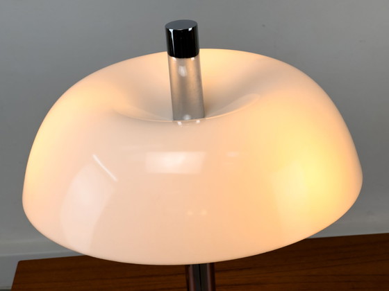 Image 1 of Chrome Table Lamp From Hillebrand, 1970S