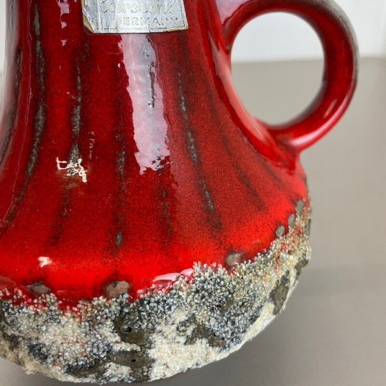 Image 1 of Paire de vases "Ufo" en céramique vintage par Heinz Siery pour Carstens Tönnieshof, Allemagne, années 1970