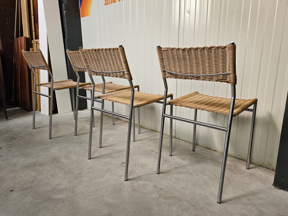 Image 1 of Chaises Vintage Spectrum, lot de 4