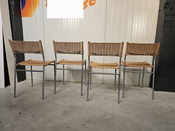 Image 1 of Chaises Vintage Spectrum, lot de 4