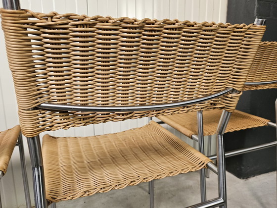 Image 1 of Chaises Vintage Spectrum, lot de 4