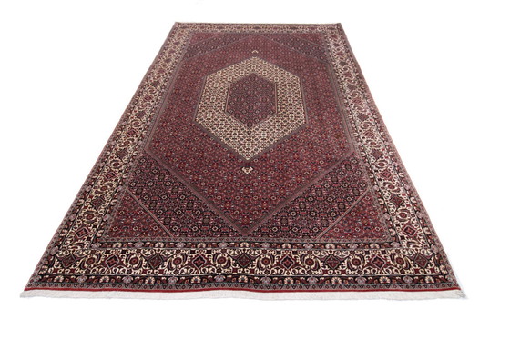 Image 1 of Tapis persan original noué à la main Bidjar Takab Très fin Noué 301 X 202 cm Top condition