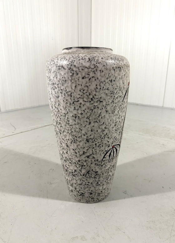 Image 1 of Allemagne de l'Ouest Vase Grue Vase de sol 1960's