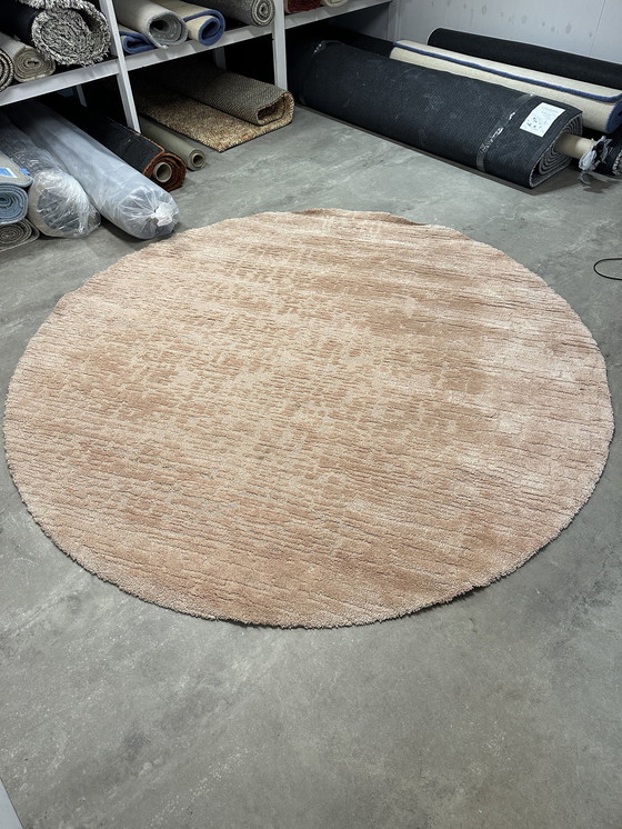 Image 1 of Tapis de laine Brink En Campman Twinset Pink 250 Round