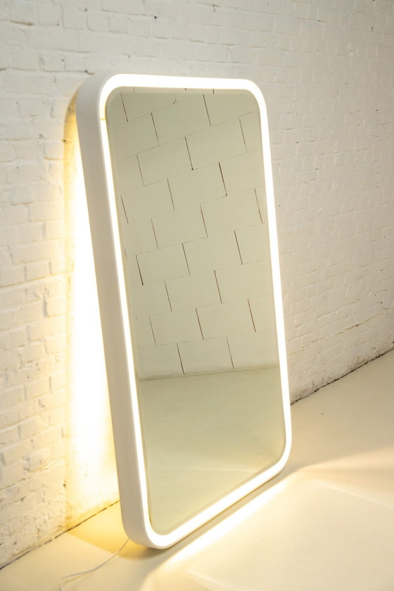 Image 1 of Miroir complet avec lumière Par Crb Italia