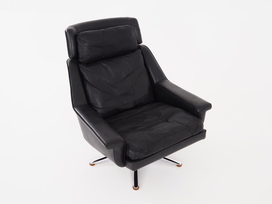 Image 1 of Fauteuil de bureau, Design danois, 1970S, Designer : Werner Langenfeld, Manufacture : Esa