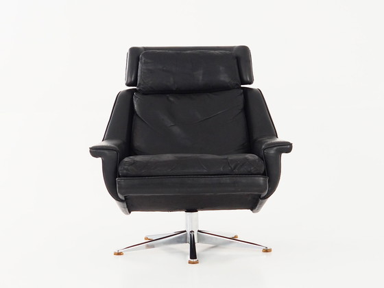 Image 1 of Fauteuil de bureau, Design danois, 1970S, Designer : Werner Langenfeld, Manufacture : Esa