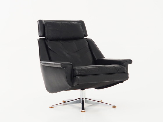 Image 1 of Fauteuil de bureau, Design danois, 1970S, Designer : Werner Langenfeld, Manufacture : Esa