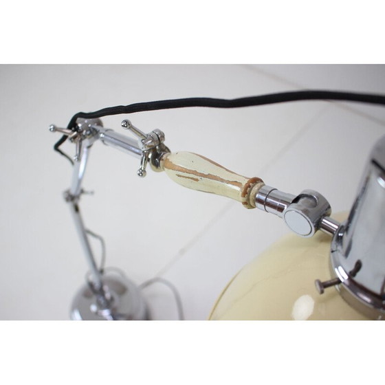 Image 1 of Lampe réglable art-déco vintage, Tchécoslovaquie